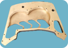 Light weight feeder frame